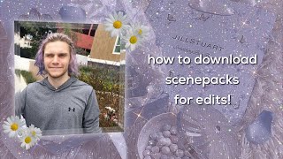 how to download scene packs for your edits [upl. by Emalia]