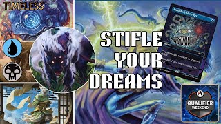 I Stifled Everyone  Dimir Tempo  MTG Arena Timeless Qualifier Weekend Day 1 [upl. by Creight]