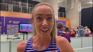 quotIm disappointed with thatquot  Eilish McColgan on finishing 10th in an epic world 10000m final [upl. by Sakul570]