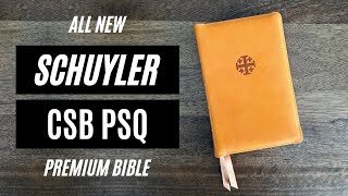 Unboxing the CSB Personal Size Quentel from Schuyler Bibles [upl. by Rakel]