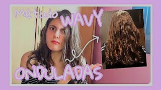 Metodo CURLY para ONDULADAS  WAVY GIRL METHOD 2a 2b español 🥰✨ [upl. by Warton]