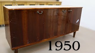 Restoration Furniture  Restoration of an old chest of drawers [upl. by Neirbo]