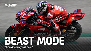 MotoGP™ HIGHLIGHTS 🔥  2024 SepangTest Day 2 [upl. by Arocet]