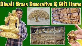 Brass home Decors  లైఫ్ టైం గుర్తుండిపోయే Gifts  Idols  Pooja Items  Kitchen Appliances shop [upl. by Eilak]