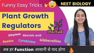 Super Easy Tricks to Learn All PLANT HORMONES Functions  NEET BIOLOGY [upl. by Alabaster]