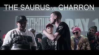 KOTD  Rap Battle  The Saurus vs Charron [upl. by Alleacim542]