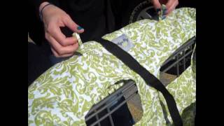 Itzy Ritzys Ritzy Sitzy™ Shopping Cart amp High Chair Coverwmv [upl. by Suissac513]