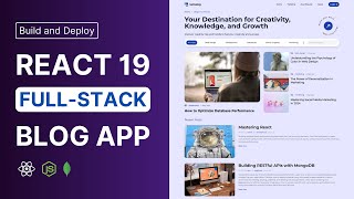 React Nodejs Blog App Full Tutorial Infinite Scroll User Roles Filters MERN Stack Blog Website [upl. by Sansone791]