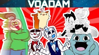 All VOAdam Comic Dubs From September 2019 With Baldis Basics Cuphead Bendy Pokemon and More [upl. by Ian]