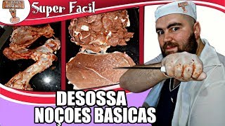 NOÇÕES BASICAS DE DESOSSA  UNBOXING FACA DE DESOSSA [upl. by Oliy54]