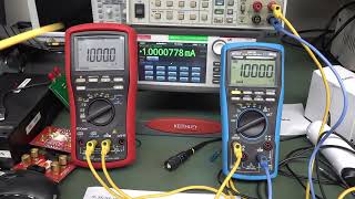 Brymen BM786 vs BM869 DC Current [upl. by Duer876]