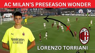 Lorenzo Torriani Who is AC Milans Preseason Wonder  Ones to Watch [upl. by Nioe]