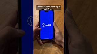 Seamless desk booking at myHQ app [upl. by Devinna]