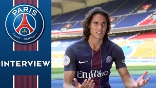 INTERVIEW EDINSON CAVANI FR [upl. by Alimhaj]