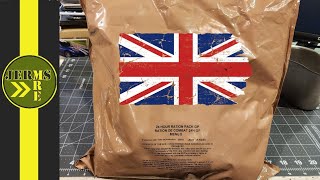 2018 British 24 hr Operational Ration Pack ORP Menu 5 [upl. by Vada]