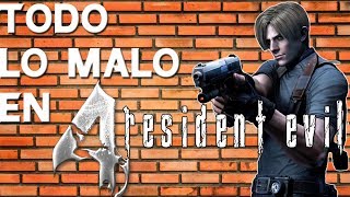 TODO LO MALO EN RESIDENT EVIL 4 [upl. by Egiedan]