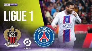 Nice vs PSG  LIGUE 1 HIGHLIGHTS  04082023  beIN SPORTS USA [upl. by Nnylyma584]