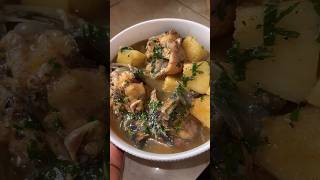 Easiest CATFISH and YAM PEPPERSOUP 🍲 youtubemadeforyou 100daysofshorts shortsafrica [upl. by Emlen505]