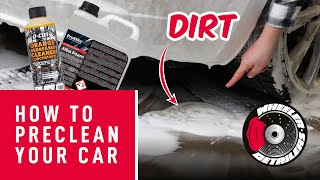 HOW TO CLEAN YOUR CAR  PART 1  PRE CLEANING [upl. by Monia303]