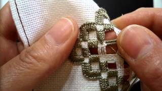 Hardanger Embroidery Lesson 9 Woven Bars [upl. by Selinda441]