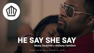 Soul Instrumental Anthony Hamilton x Musiq Soulchild He Say She Say 2017 [upl. by Ateuqal461]