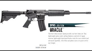 Talkin Guns  DPMS Oracle AR15 [upl. by Acilejna]