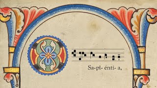 O SAPIENTIA  O WISDOM  O Antiphons Day 1  December 17  Latin and English  Gregorian Chant [upl. by Noteek]