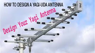 YagiUda Antenna Design Steps by step guide [upl. by Kaila]