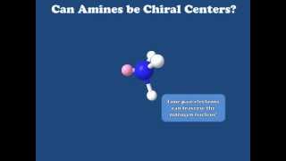 Nitrogen as a Chiral Center [upl. by Lena]