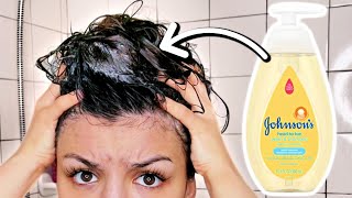 I WASHED MY HAIR WITH BABY SOAP [upl. by Raney11]