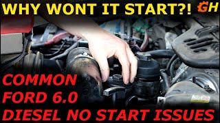 Ford 60 Common No Start Problems [upl. by Elynad]