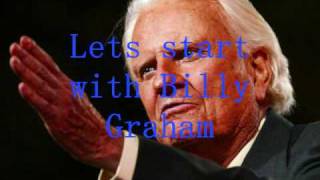 Famous Preachers Exposed Part I Billy Graham Billy Sunday and Joel Osteen [upl. by Arhaz]