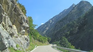 Spain road A2606 to Baños de Panticosa Pyrenees [upl. by Lester]