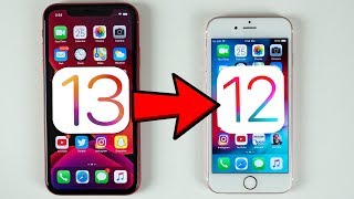 How to Downgrade iOS 13 to iOS 12 Without Losing Data [upl. by Stricklan652]