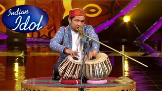 Pawandeep Rajan Amazing Tabla Performance  Kisi Nazar Ko Tera  Bappi Lahiri special  Studio HD [upl. by Trevethick959]