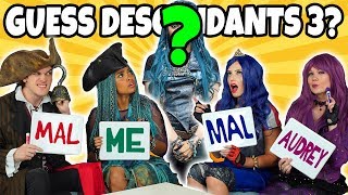 GUESS THE DESCENDANTS 3 CAST BY THE CLOTHES IS IT MAL OR UMA [upl. by Revned]