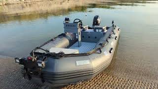 Seamax Ocean 430T Inflatable Boat Maiden Vid 1 [upl. by Yrovi]