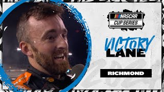 Austin Dillon after Richmond win ‘I hate it but I had to do it’ [upl. by Atiragram144]