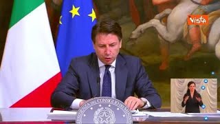 Coronavirus Conte «Con decreto legge regolamentiamo rapporti con Parlamento» [upl. by Geldens]