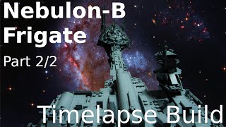 Timelapse  Brick MOC NebulonB Frigate MouldKing 21001  Part 22 [upl. by Willtrude]