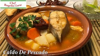 CALDO DE PESCADO DELICIOSA RECETA [upl. by Ayotahc]