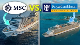 MSC vs Royal Caribbean cruise  What are the differences [upl. by Herzel64]