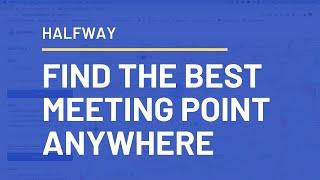 Find halfway between multiple locations  Route Halfway Point Calculator [upl. by Redleh248]