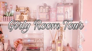 A Very Pink and Girly Room Tour 2020 [upl. by Eelyah945]