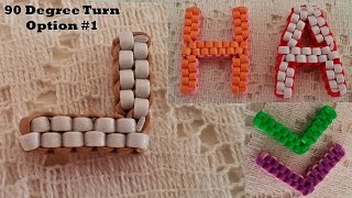 Tutorial for 90 Degree Turn  Lanyard Box Stitch Option 1 [upl. by Manard]