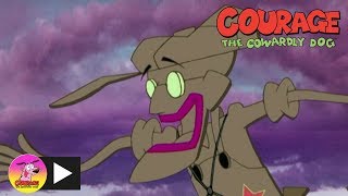 Courage The Cowardly Dog  Paper People  Cartoon Network [upl. by Ellehcsar]