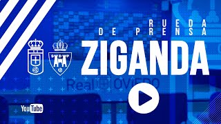 Rueda de prensa Ziganda  Real Oviedo  SD Ponferradina [upl. by Arua]