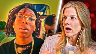 Mom REACTS to Lil Tecca  Money On Me Directed by Cole Bennett [upl. by Einner]