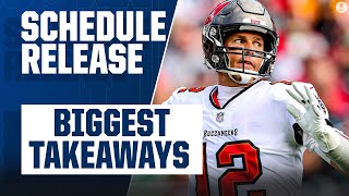 2022 NFL Schedule Release BIGGEST TAKEAWAYS [upl. by Handel]