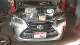 lexus nx200t transmission fluid change [upl. by Bueschel]